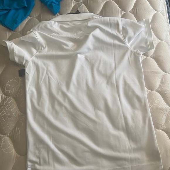 WHITE TAHARI POLO SHIRT - Picture 3 of 3